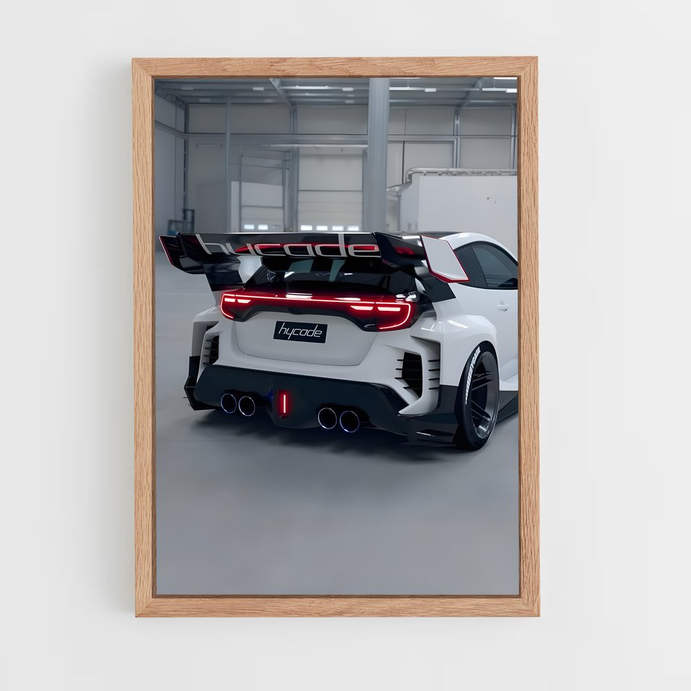 Poster Yaris Sportive – affiche Toyota (vue 4)